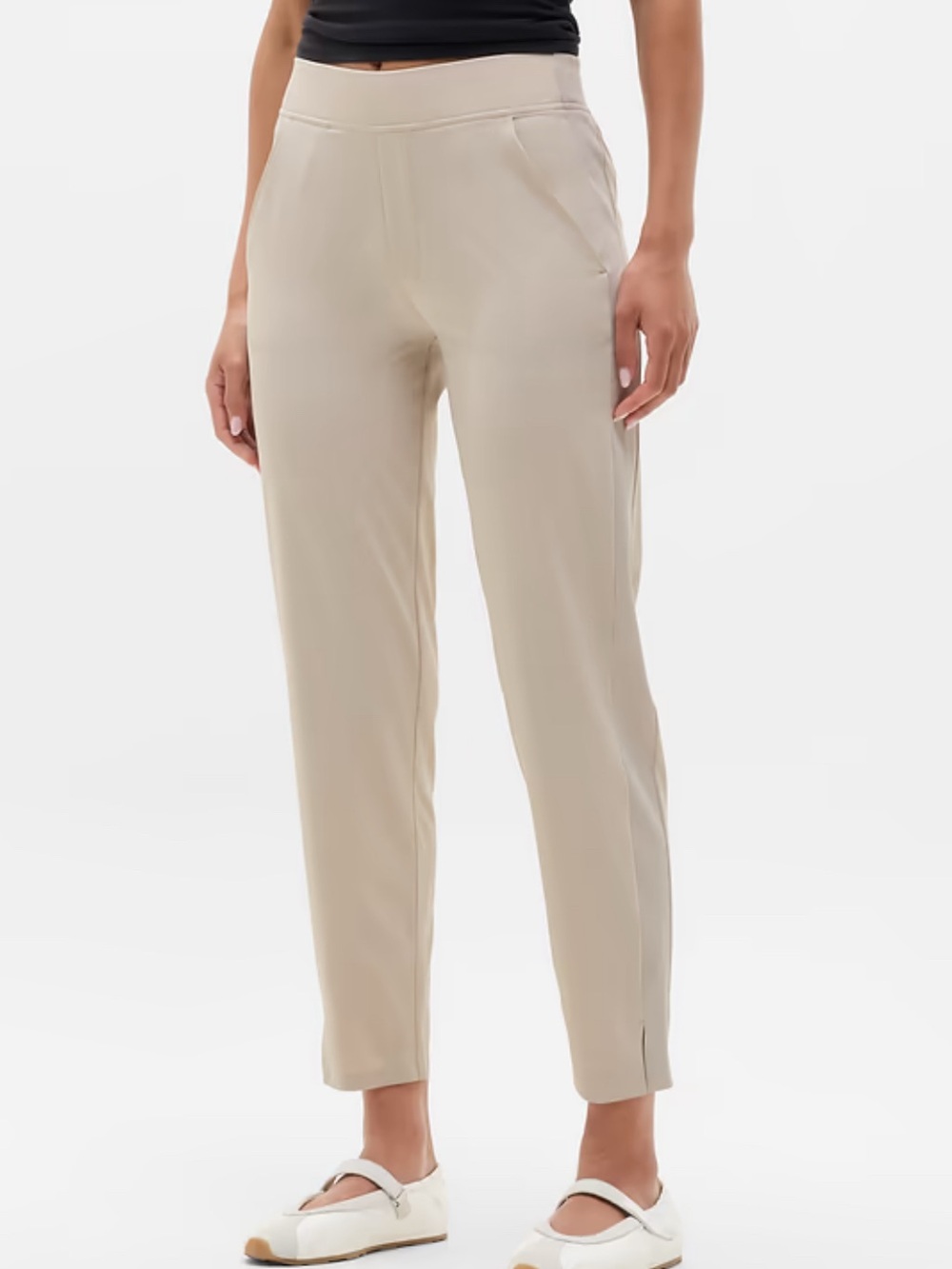 Athleta Brooklyn Mid Rise Ankle Pant Abalone 6